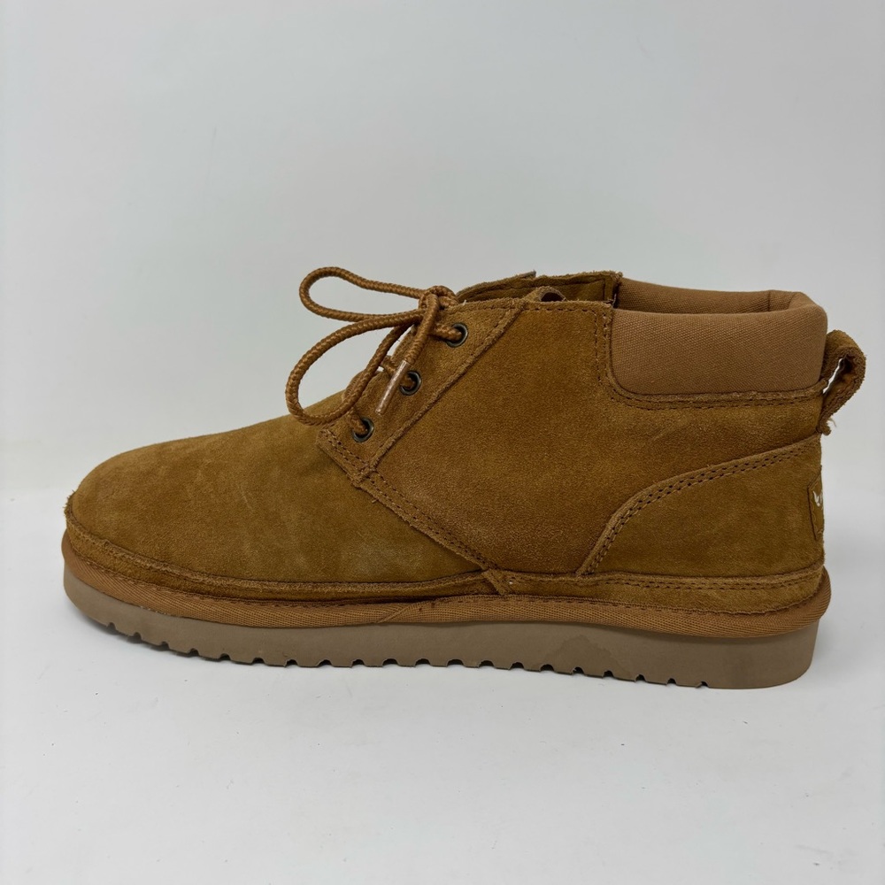 Koolaburra by UGG Advay Chestnut Lace Up Fur Boots Size 10 - Picture 3 of 12